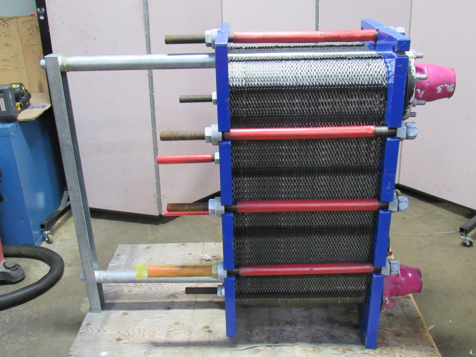 ALFA LAVAL THERMAL PLATE HEAT EXCHANGER M10-MFG 98PLATES 14-1/2"X35" 2012YR