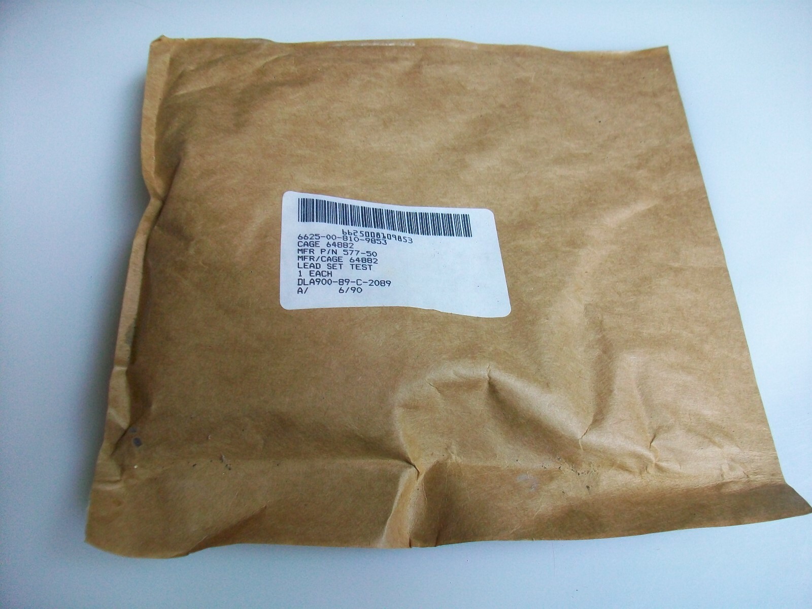 BOX OF 12 EA. MIL-SPEC TEST LEAD KITS