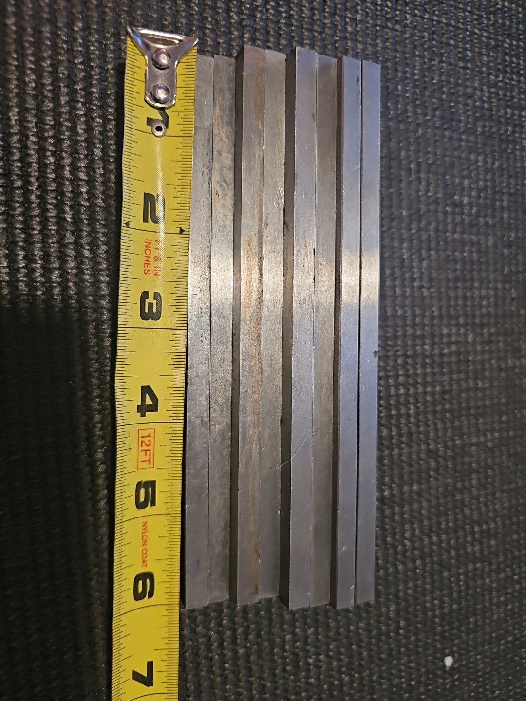 Starrett Taft Pierce Parallels Pair Set 6"L Different Sizes