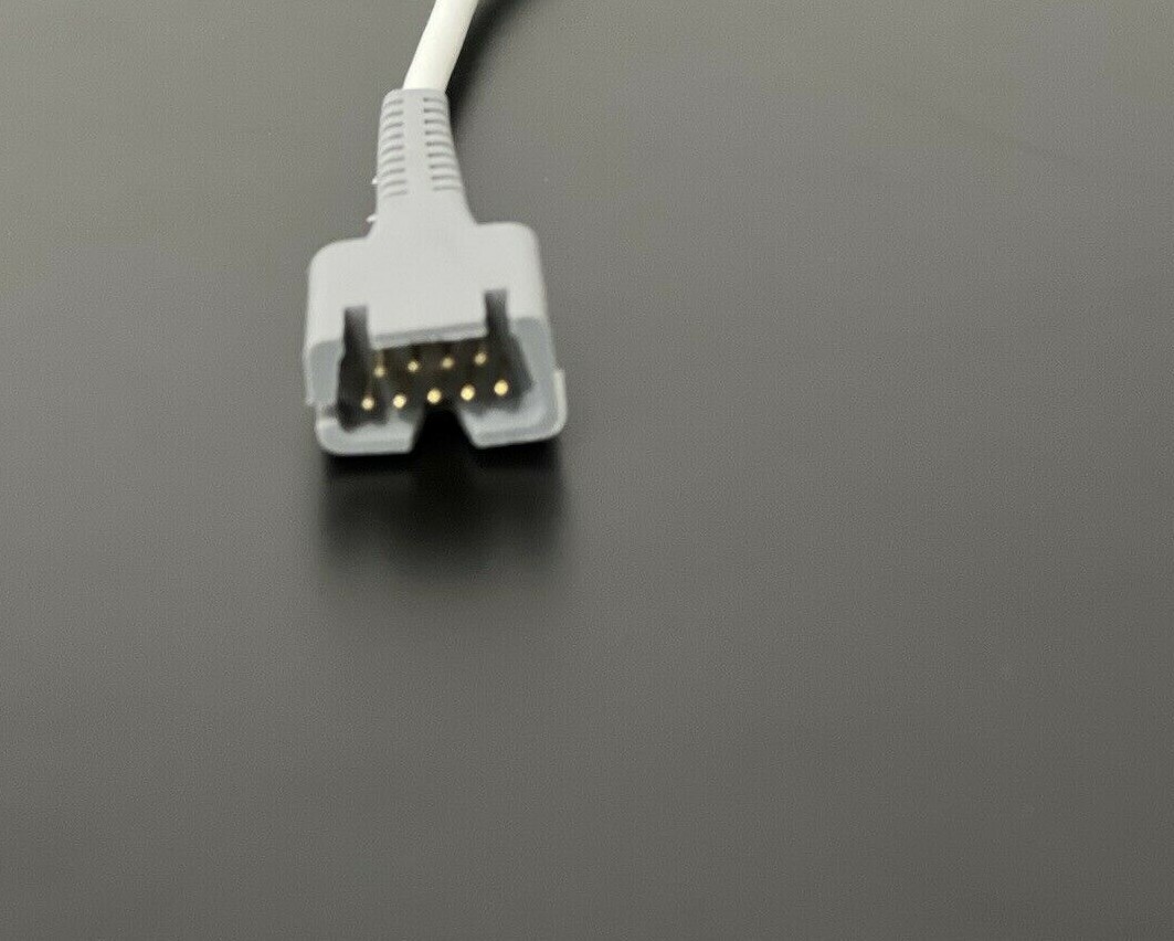 Datascope Masimo Compatible LNC SpO2 Adapter Cable - Same Day Shipping