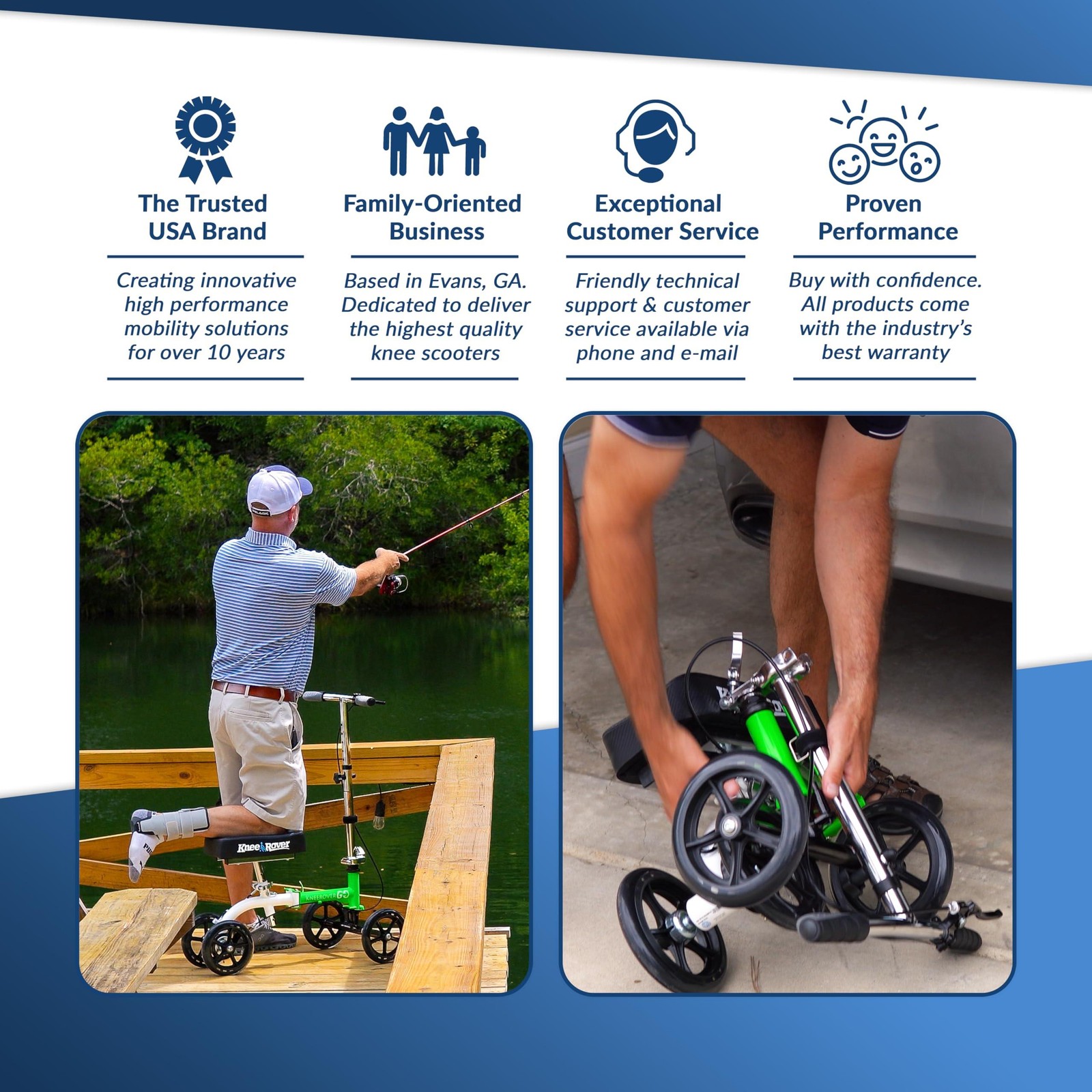 KneeRover® GO Knee Walker - Refurbished