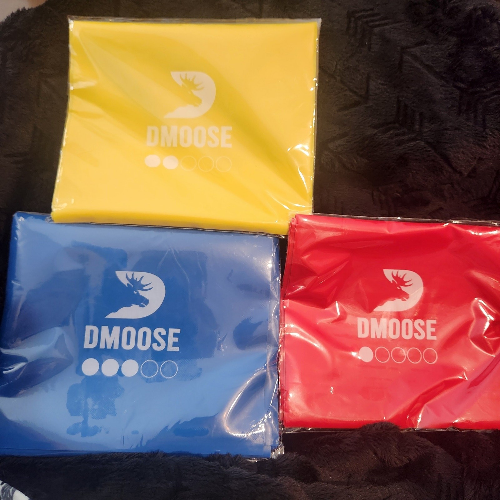 DMoose Resistance Band Set of 3, New in package