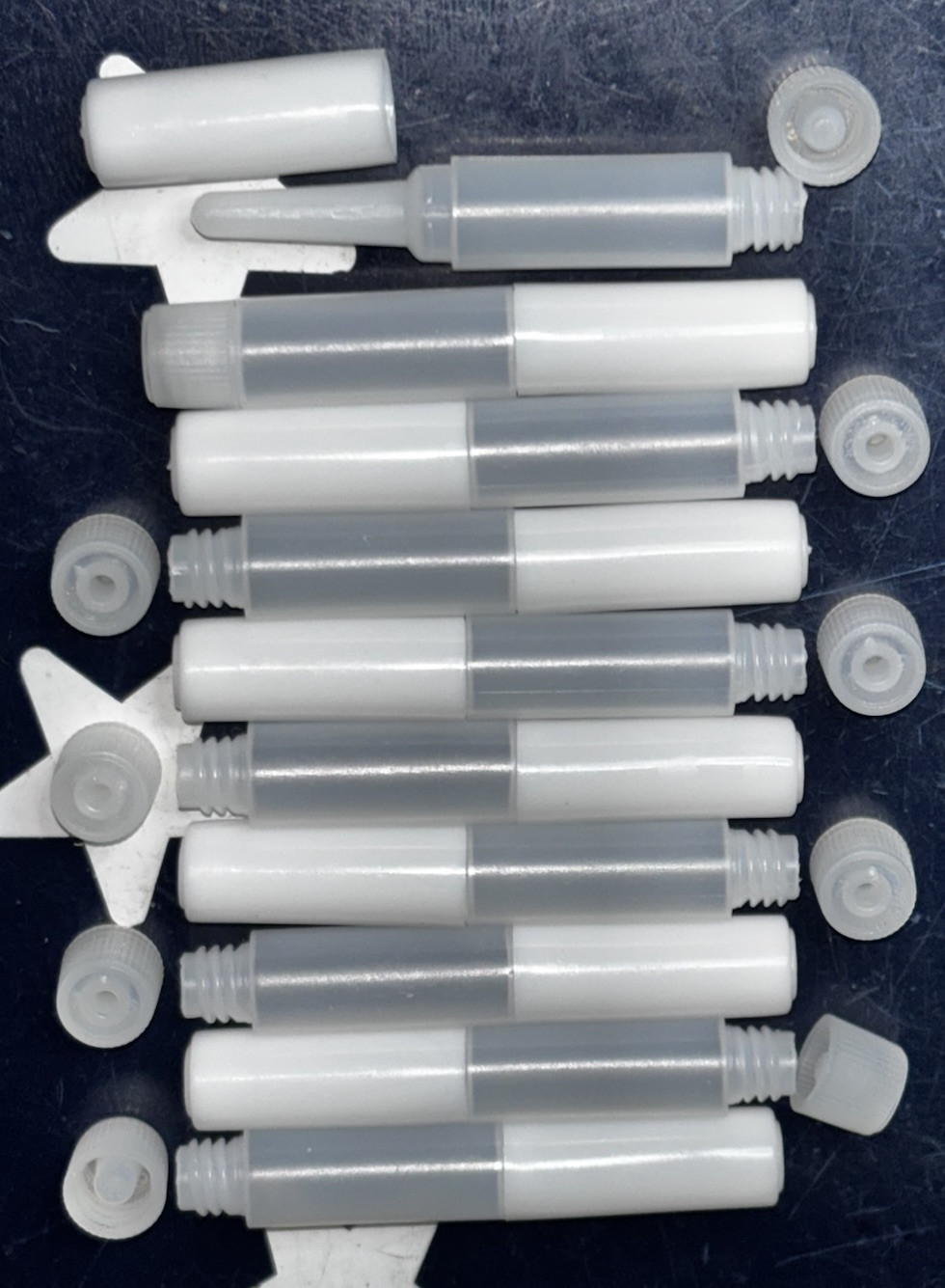 20 Sets 1ml Empty Plastic Squeeze Dropper Bottle Oils Glue Lubes Liquid Dropper