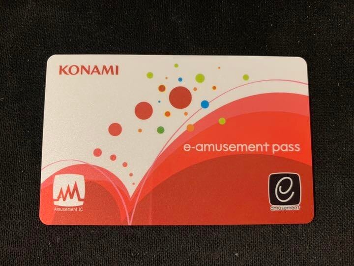 Konami e-AMUSEMENT PASS Card Amusement IC e-Amuse DDR IIDX SDVX From Japan