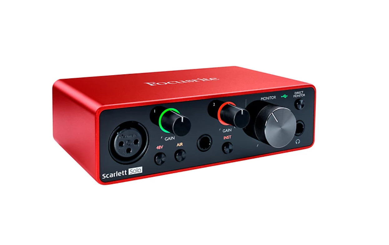 Focusrite Scarlett Solo 3rd Third Gen USB Audio Interface MOSC0024 NEW SEALED