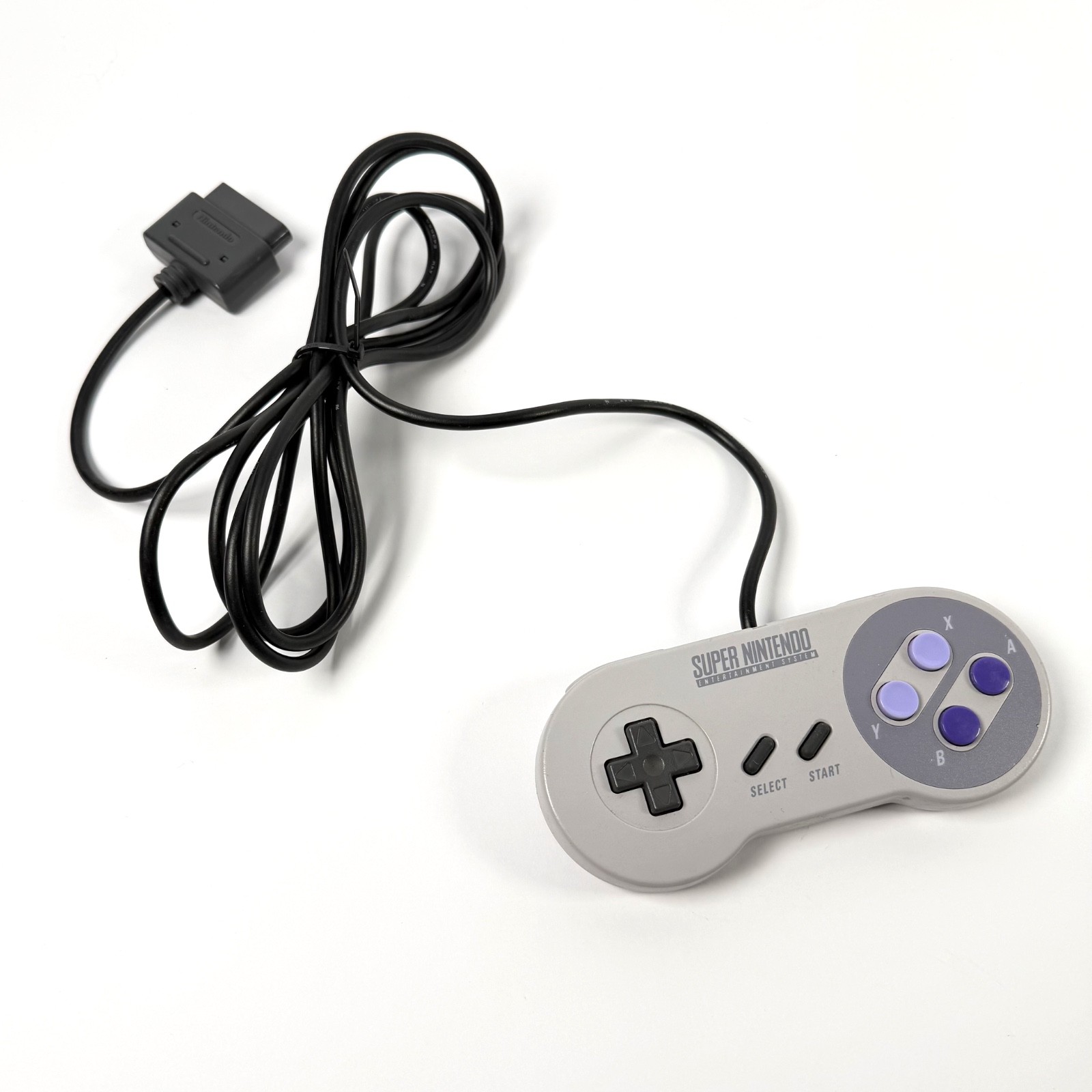 Original Super Nintendo SNES Controller SNS-005 OEM Authentic Tested