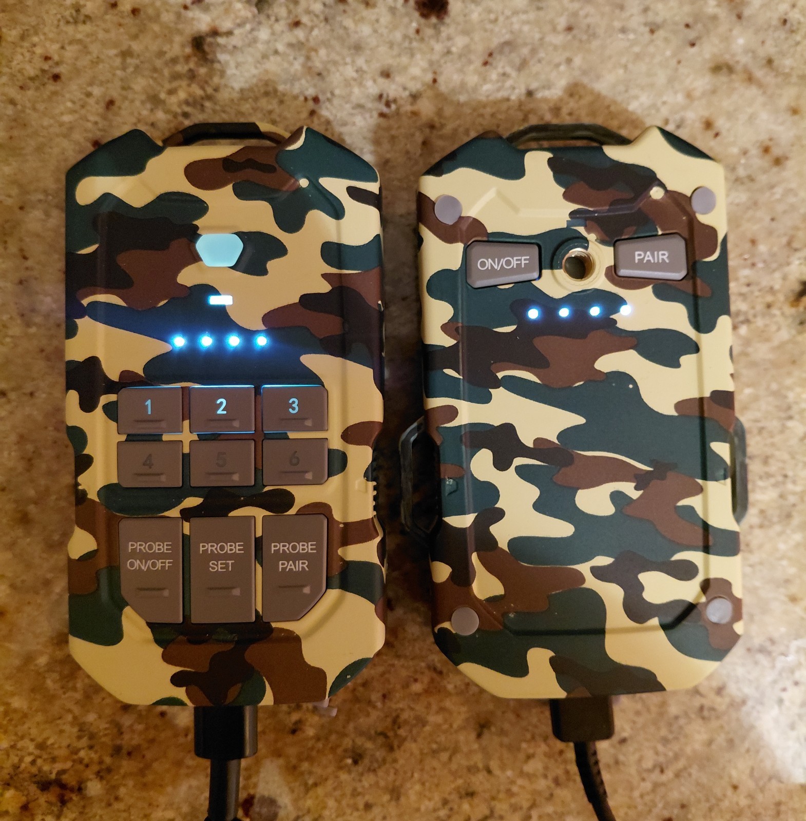 Letwesaf Wireless Radar Motion Sensor Desert camo Read description parts only