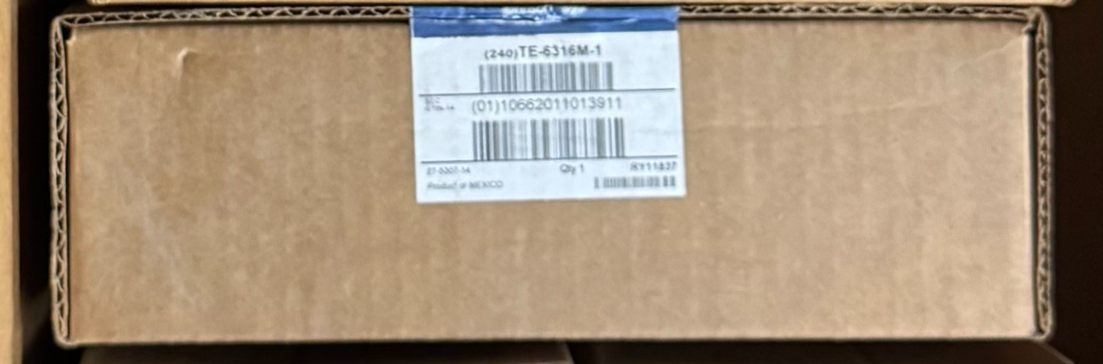 JOHNSON CONTROLS TE-6316M-1 TEMPERATURE SENSOR NICKEL Duct 17 foot probe