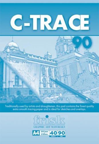 Frisk C-Trace Tracing Pad - 90gsm - Choose A1 - A2 - A3 - A4