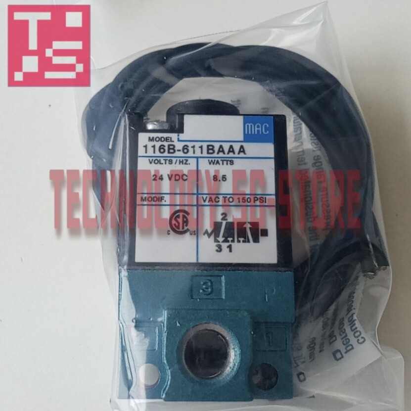MAC 116B-611BAAA solenoid valve# 1pcs New In Box