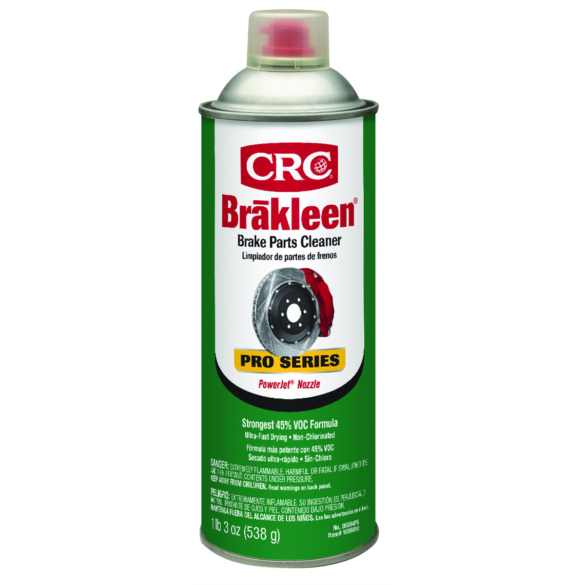 CRC Industries Brakleen BPC Pro Series Non-Chlor Low VOC  1X19OZ