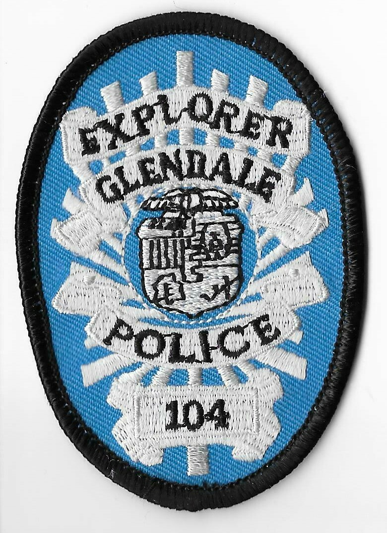 Glendale Police Department, California Explorer Patch V1