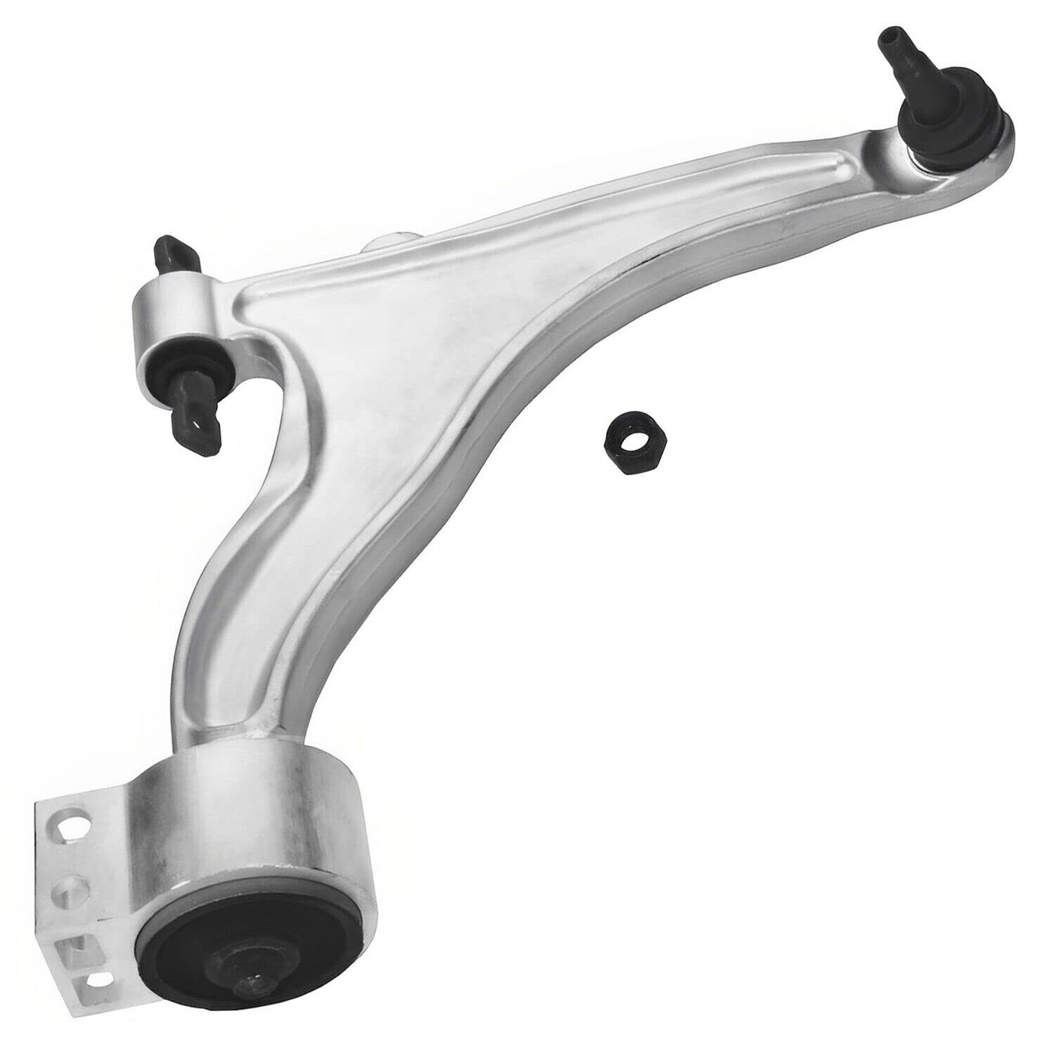 Front Lower Control Arms w/Ball Joint Outer Tie Rods for 2010-2016 Cadillac SRX