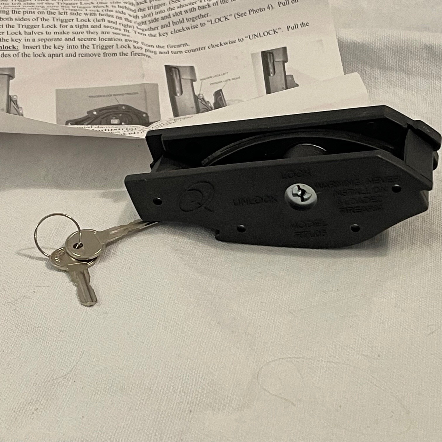 Regal Model RTL 06 Trigger Lock For Remington Rifles & Shotguns Open Box