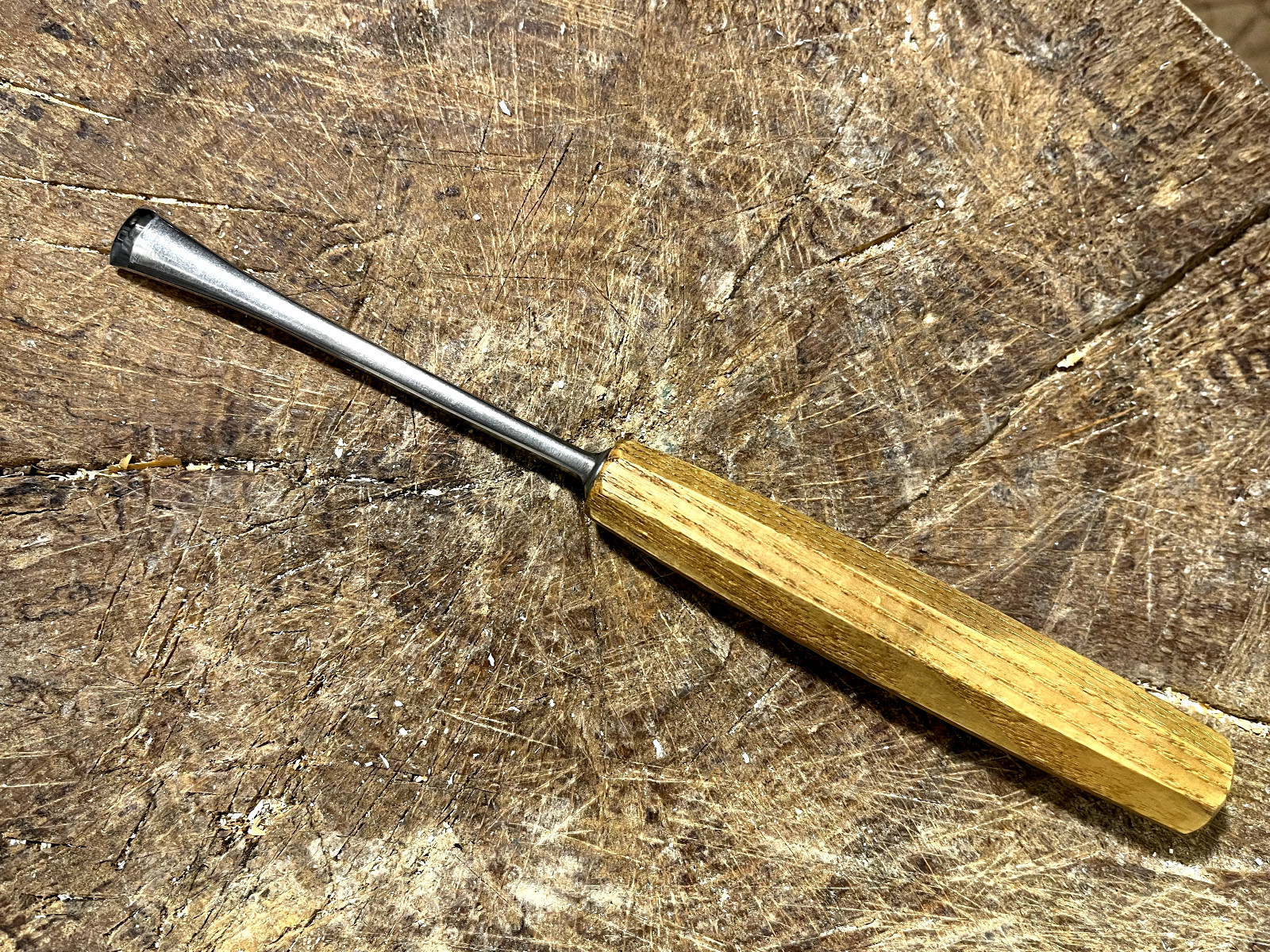 Pfeil Gouge Chisel Swiss Made Woodcarving Woodworking #7F - 16mm Fishtail Gouge