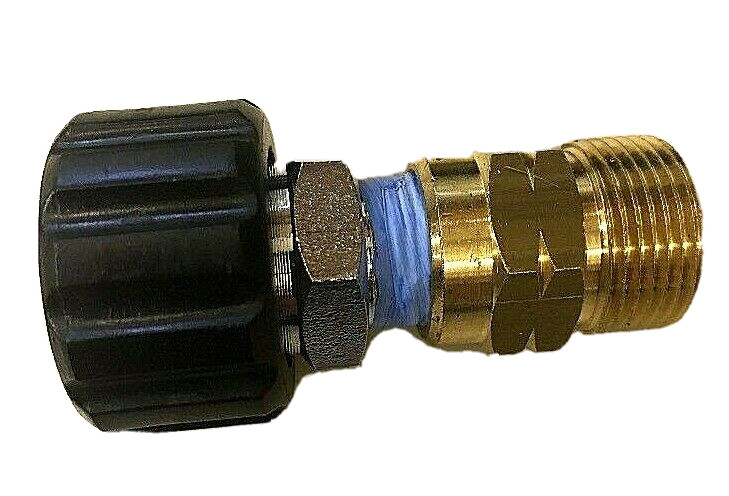 Female M22 , 14mm (Standard) To Male M22 ,15mm Adapter Plug Twist Connect
