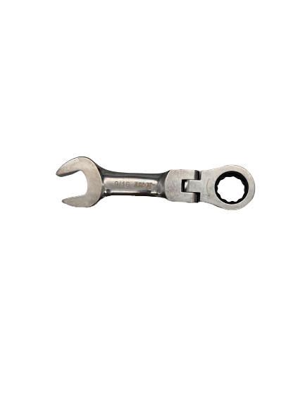 ASCOT 916HOECW (9/16") FLEX HEAD OPEN END COMBINATION RACHET WRENCH