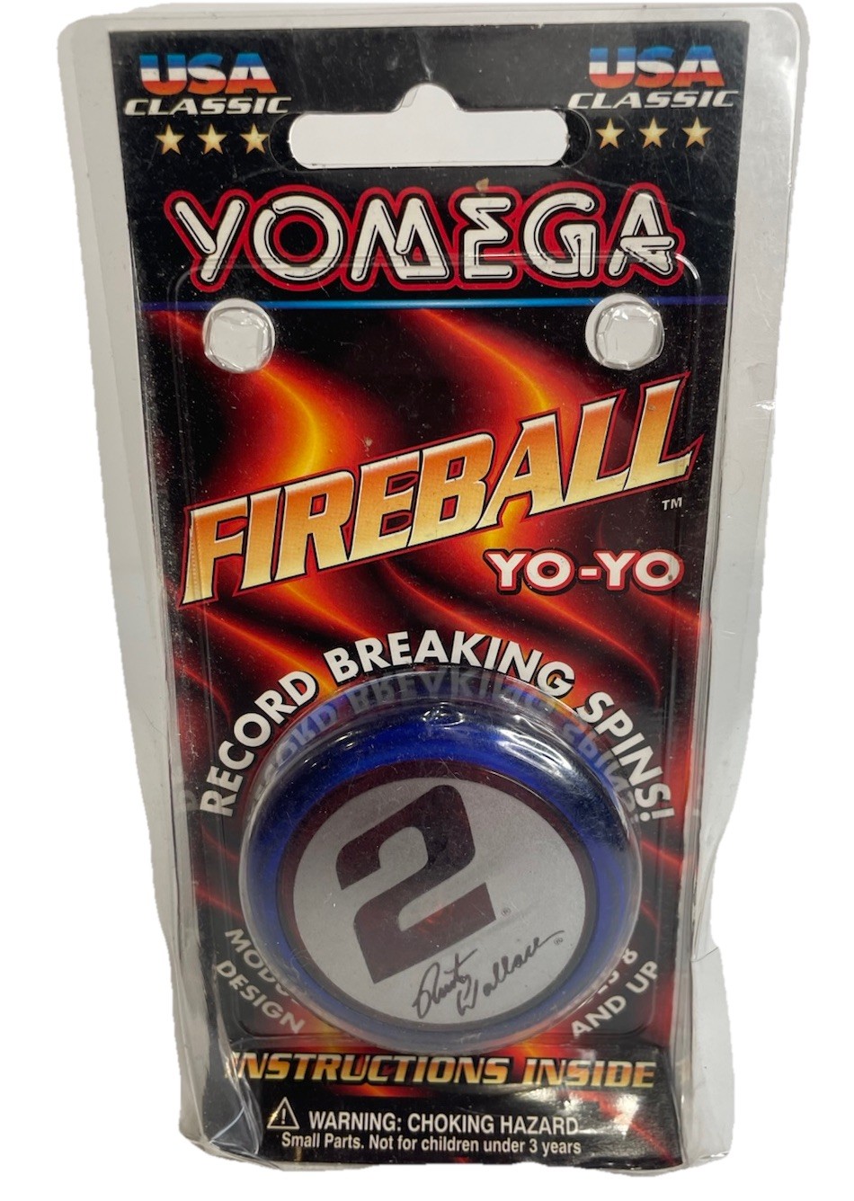 Yomega Nascar Yo-Yo Fireball High Performance Rusty Wallace #2  1999 Made in USA