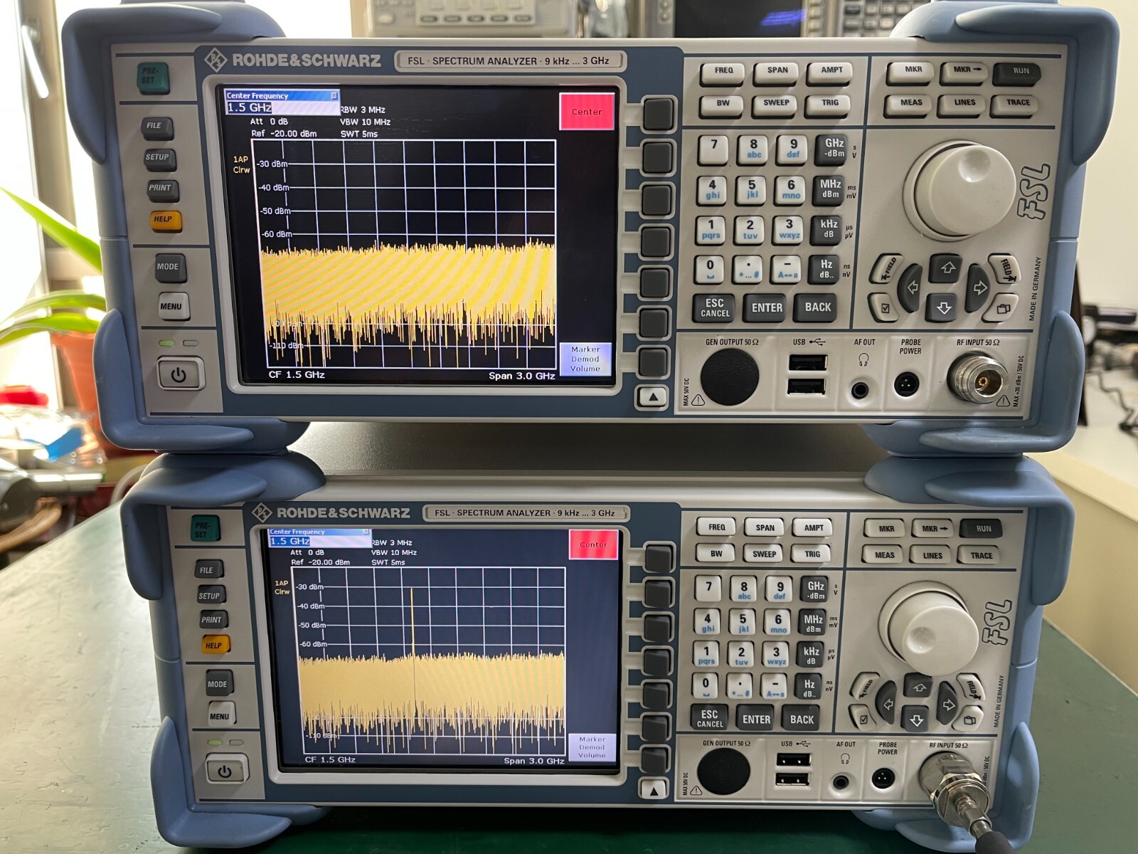 Rohde & Schwarz FSL3 Spectrum Analyzer 9 kHz - 3 GHz _ 0776