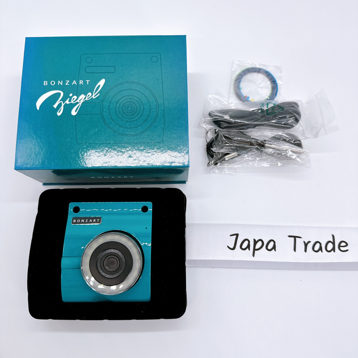 BONZART ZIEGEL Toy camera digital camera turquoise 18 million pixels 500MP Box