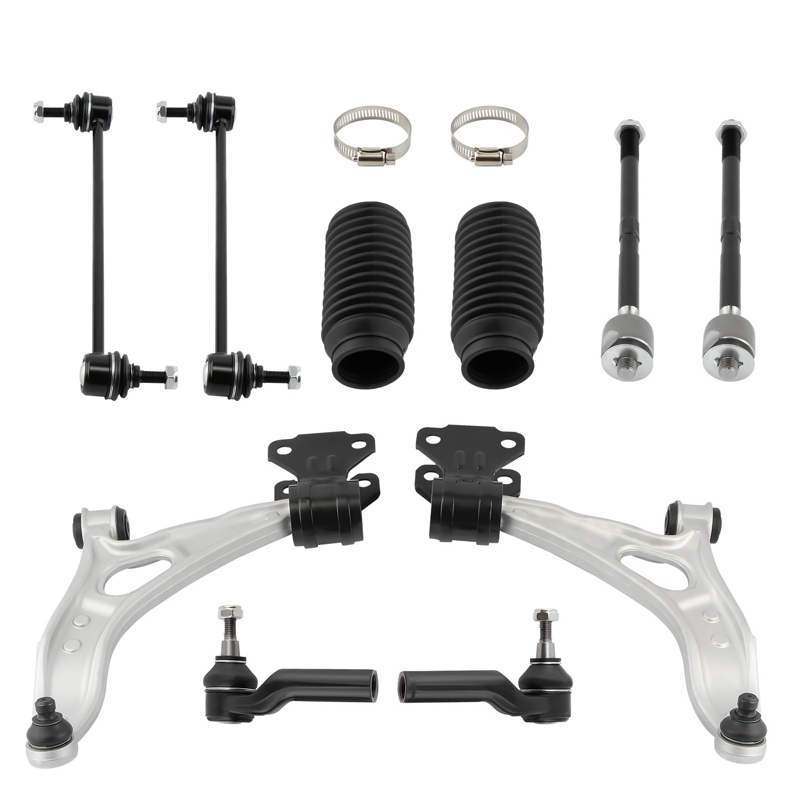 Suspension Front Lower Control Arms Kit For Ford Focus 2012 2013-2018 C-Max 2.0L