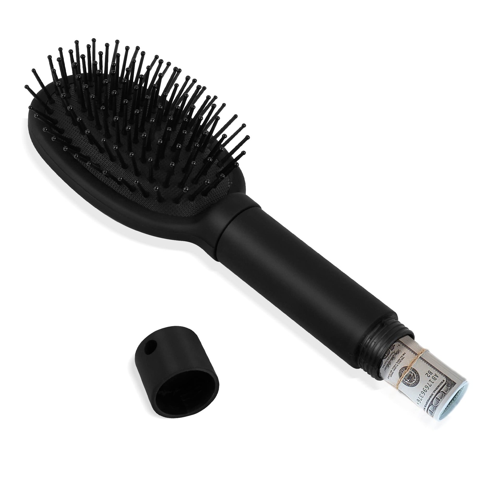 Diversion Safe Hair Brush to Hide Money, Cash, Jewelry, Mini Keys, Beach Safe...