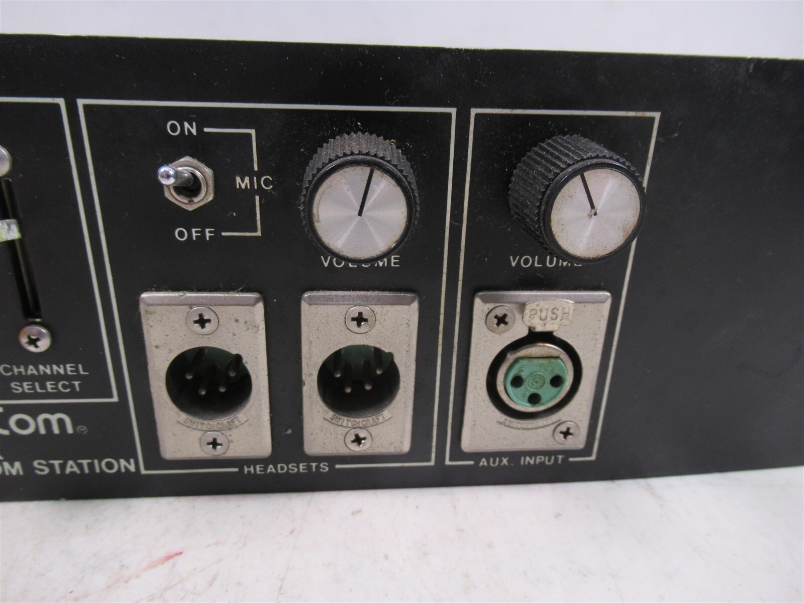 Clear-Com CS-200K 2 Channel Intercom Station Rack Mount 4 Pin XLR