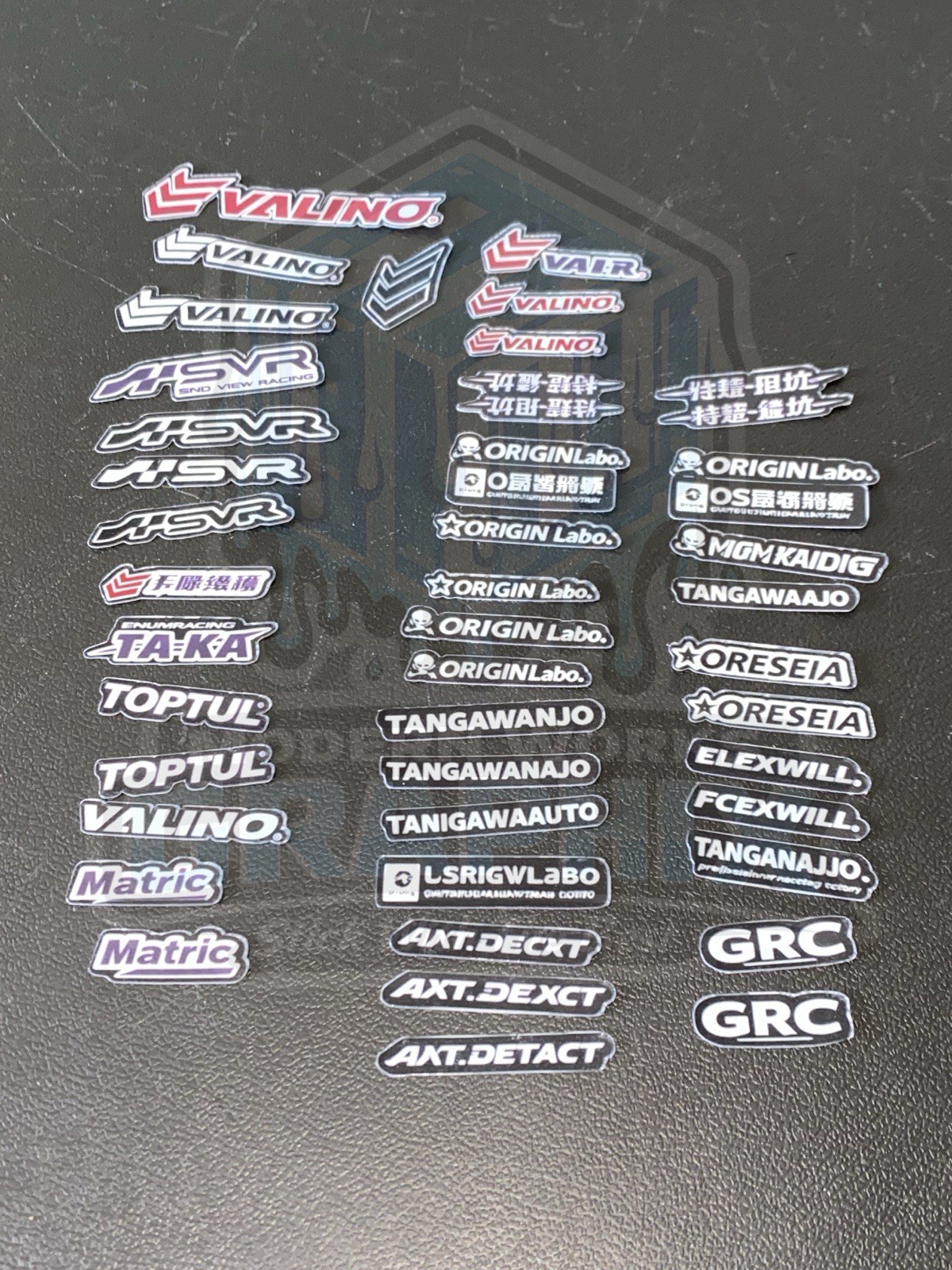 1/10 Scale Pre-cut Valino Svr Origin Stickers Rc Drift JDM Mst Yokomo Reved Grk