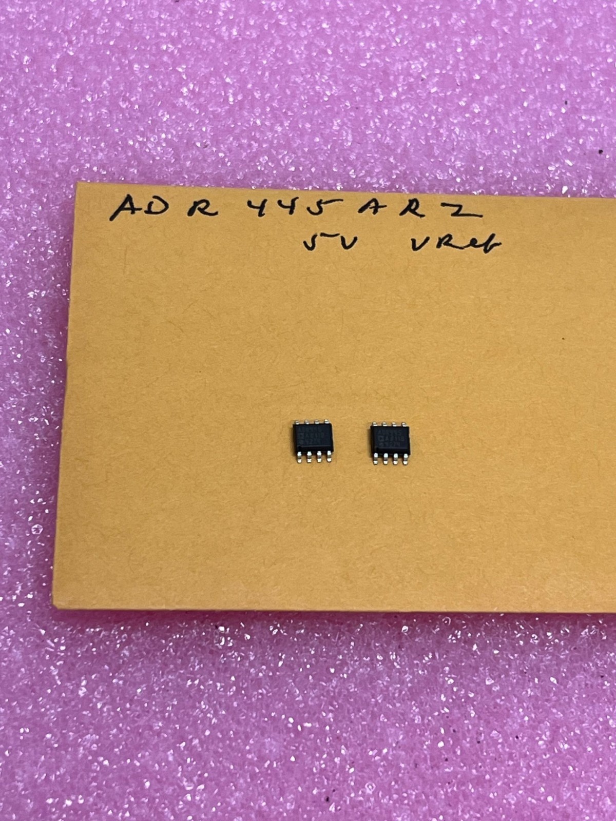 Analog Devices ADR445ARZ Volt Ref, 5V, Nsoic-8, Lot of 2pcs - NEW!