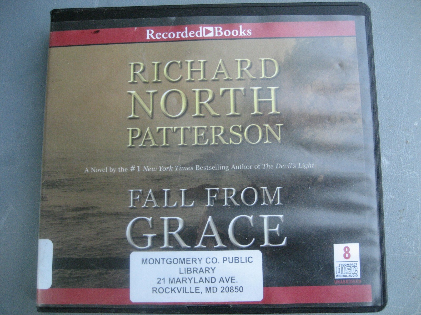 SHELF175D AUDIOBOOK~FALL FROM GRACE, RICHARD NORTH PATTERSON, UNABRIDGED