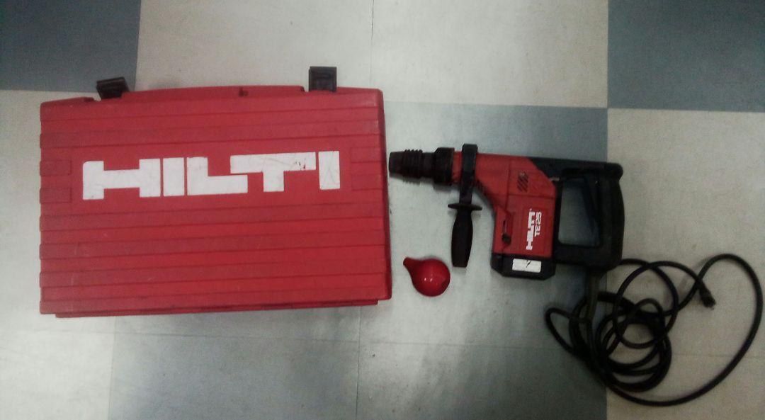 Hilti Rotary Hammer Drill Te25 Electric 100V Drilling Chisel Milling Used