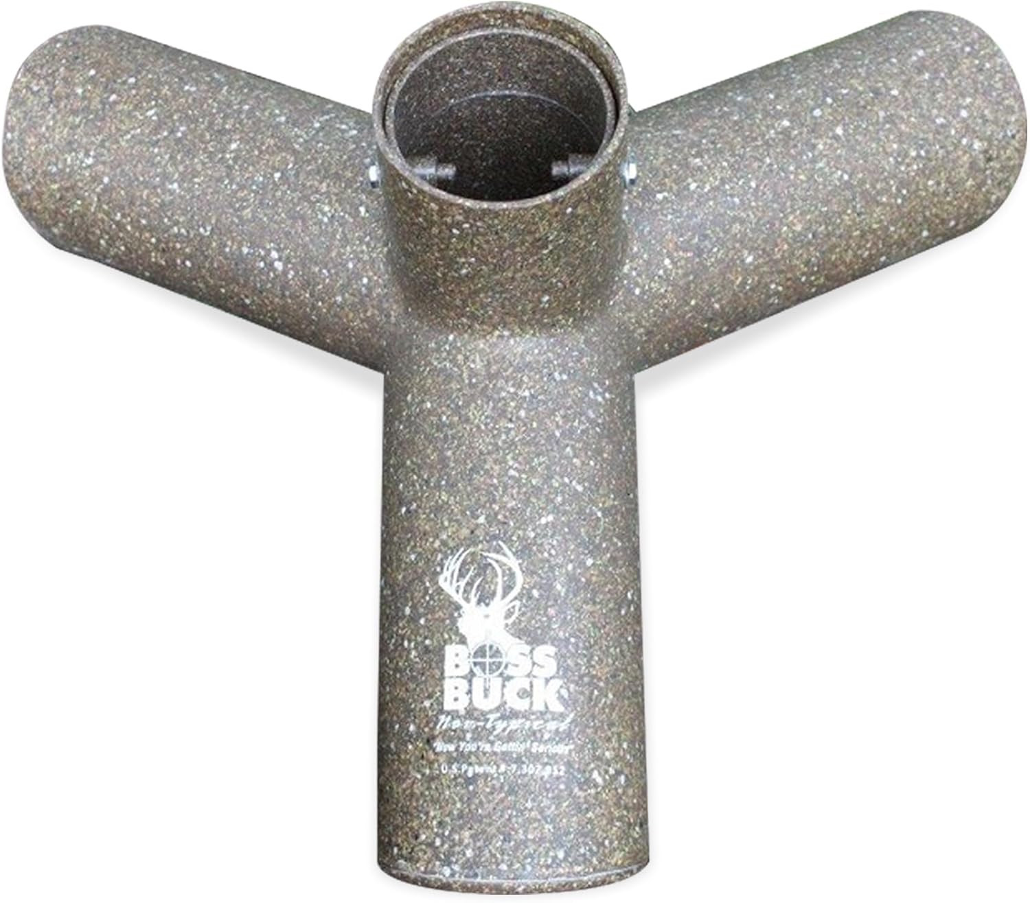 Boss Buck Hunting Game & Deer Feeder with 3 10-Inch Feed Ports and 4-Inch I.D. O