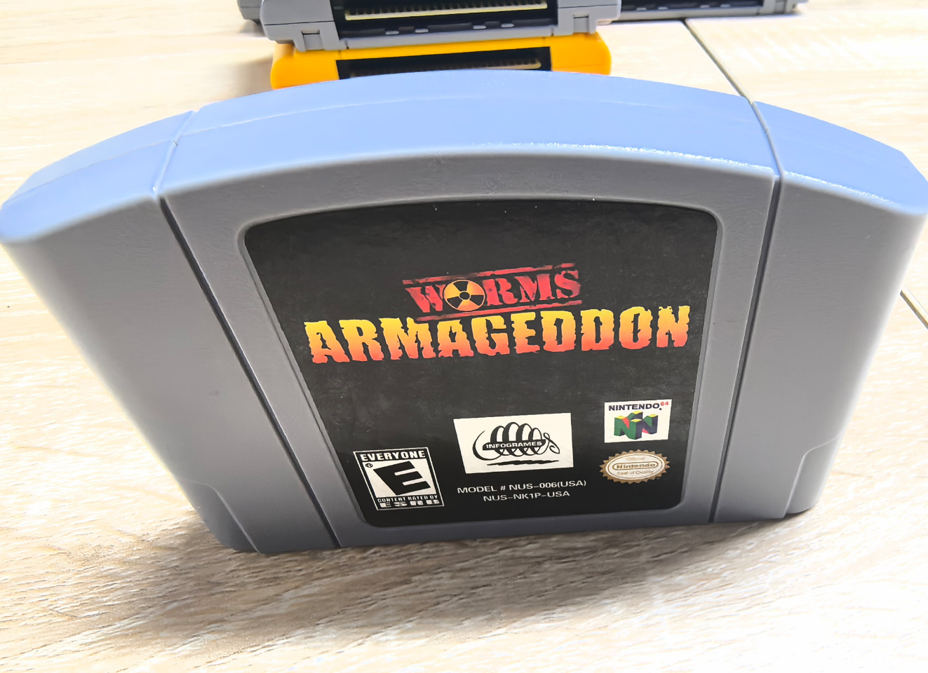 Worms-Armageddon  For Nintendo N64Video Game US