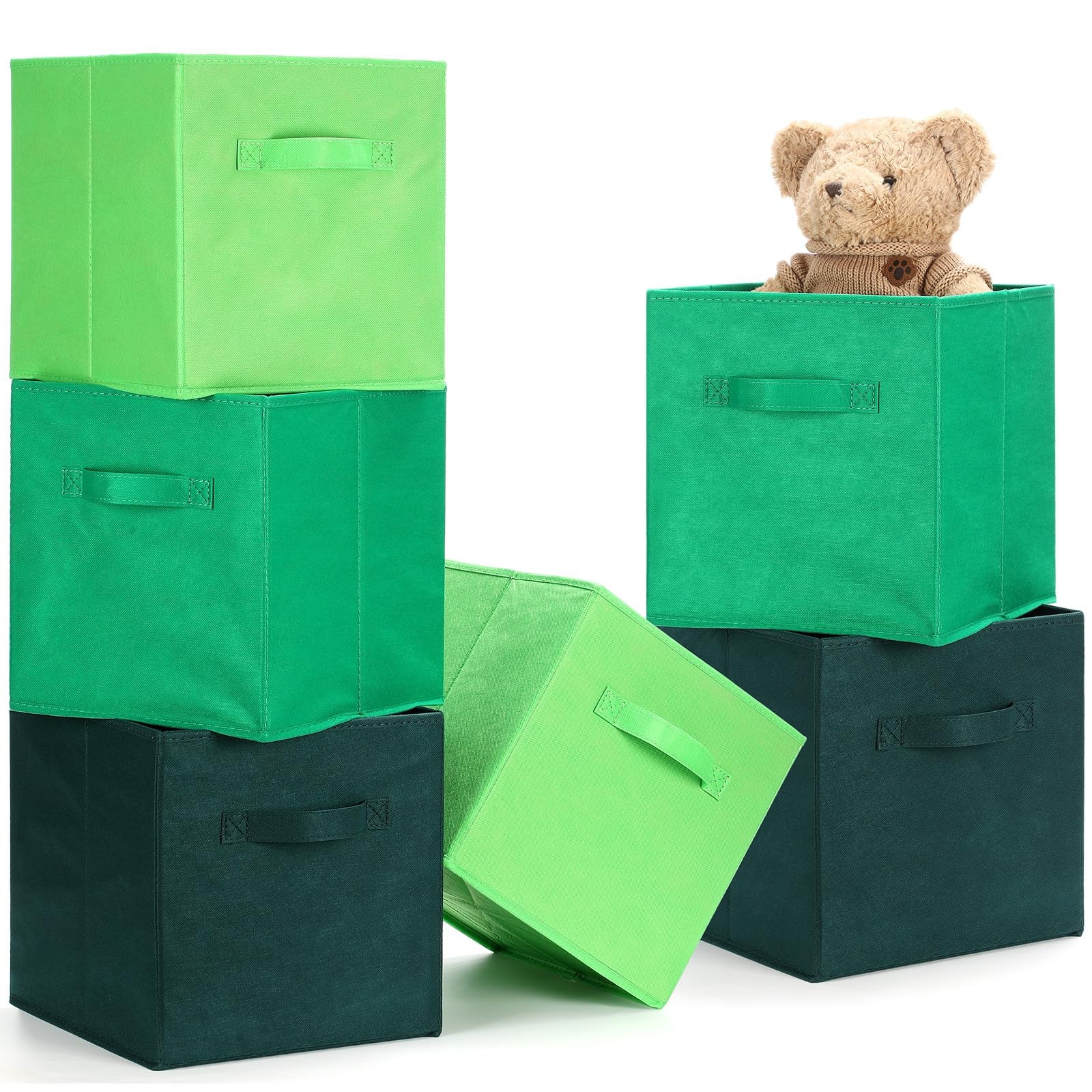 Karenhi 11" x 10. 5" x Green Storage 11 x 10.5 x inches,