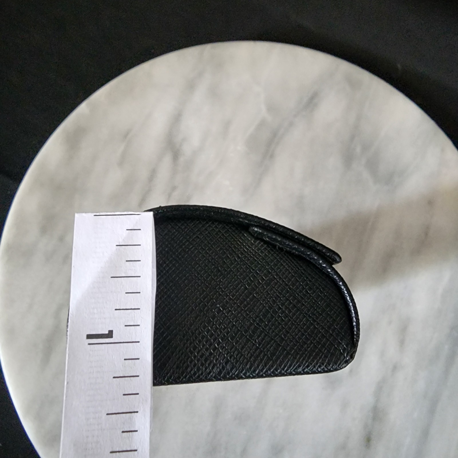 Prada Universal Black Small Hard Case for Eyeglasses Sunglasses Cleaning Cloth