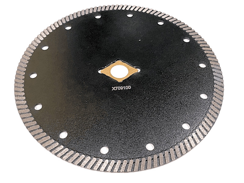 2 Pack 7" Premium Diamond Turbo Blade Cutting Concrete Bricks Stone Tile Marble