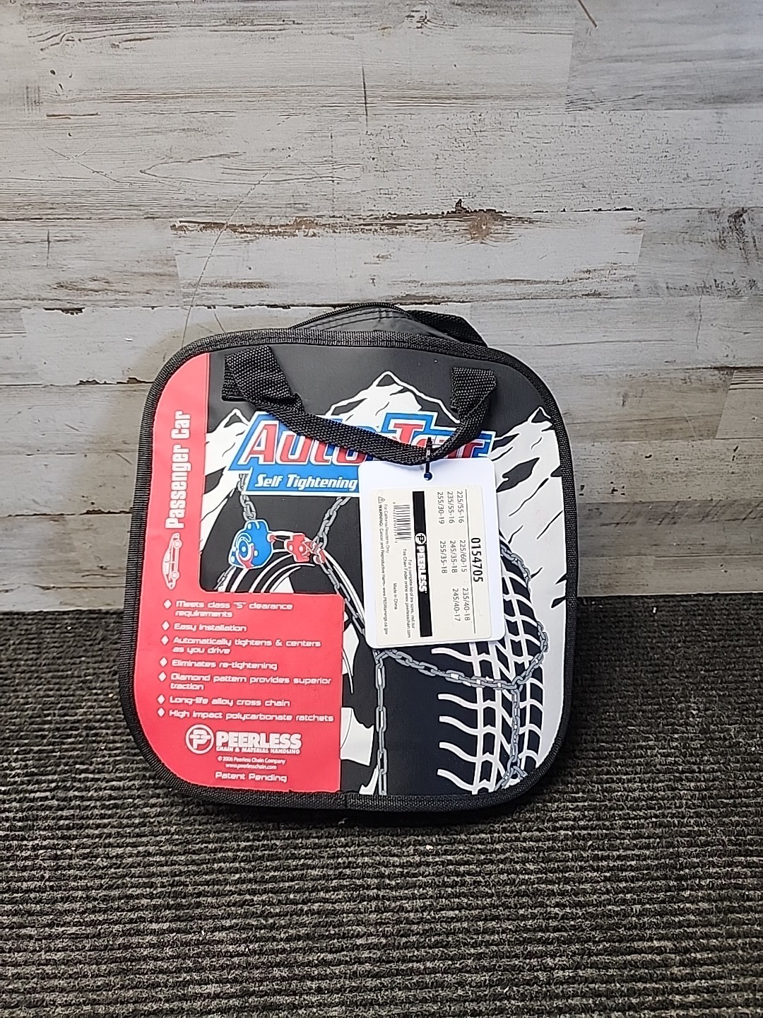 SCC 0154705 Auto-Trac Tire Traction Chain - Set of 2