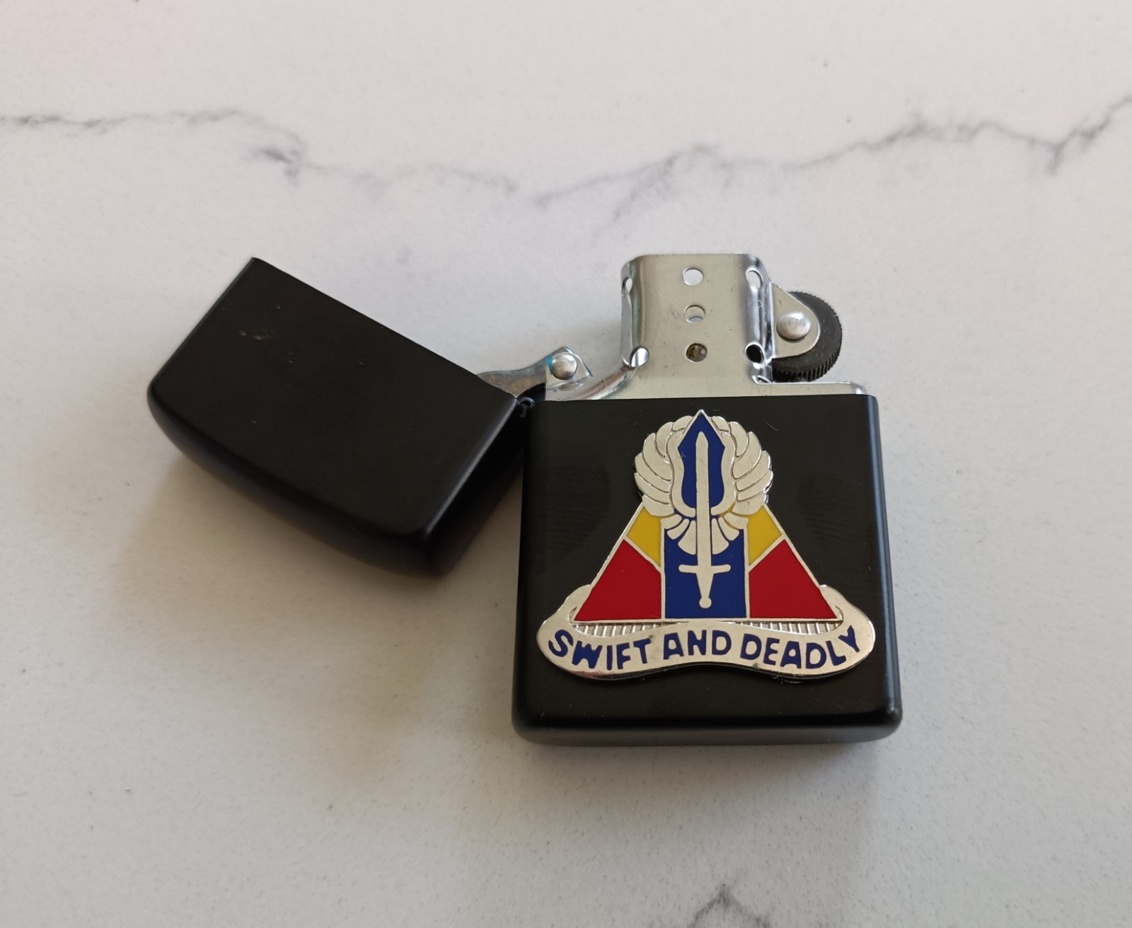 United States Army 13th Aviation Regiment Metal Flip Top Military Lighter