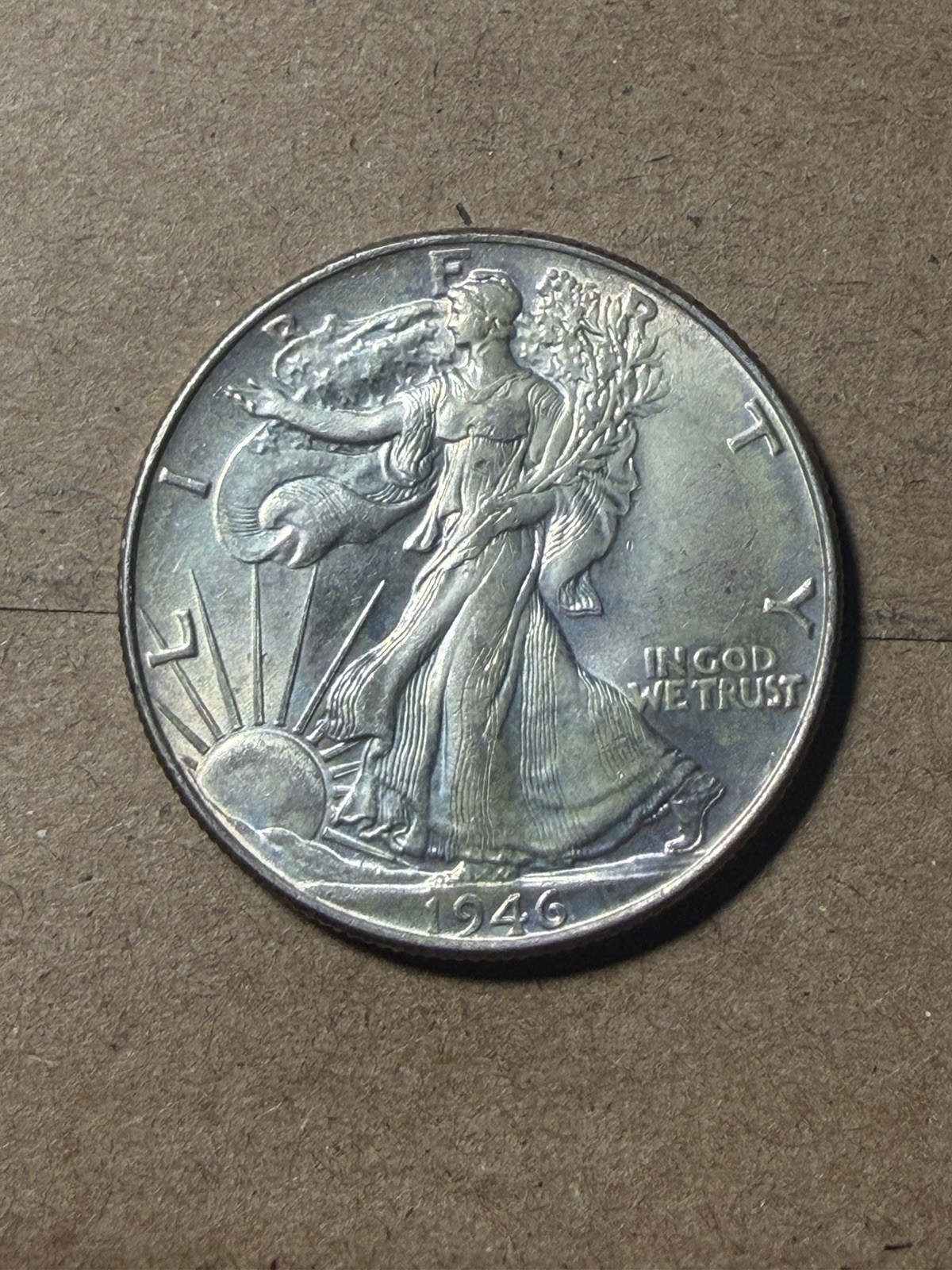 1946 Walking Liberty Half Dollar - As Shown! (#2249)