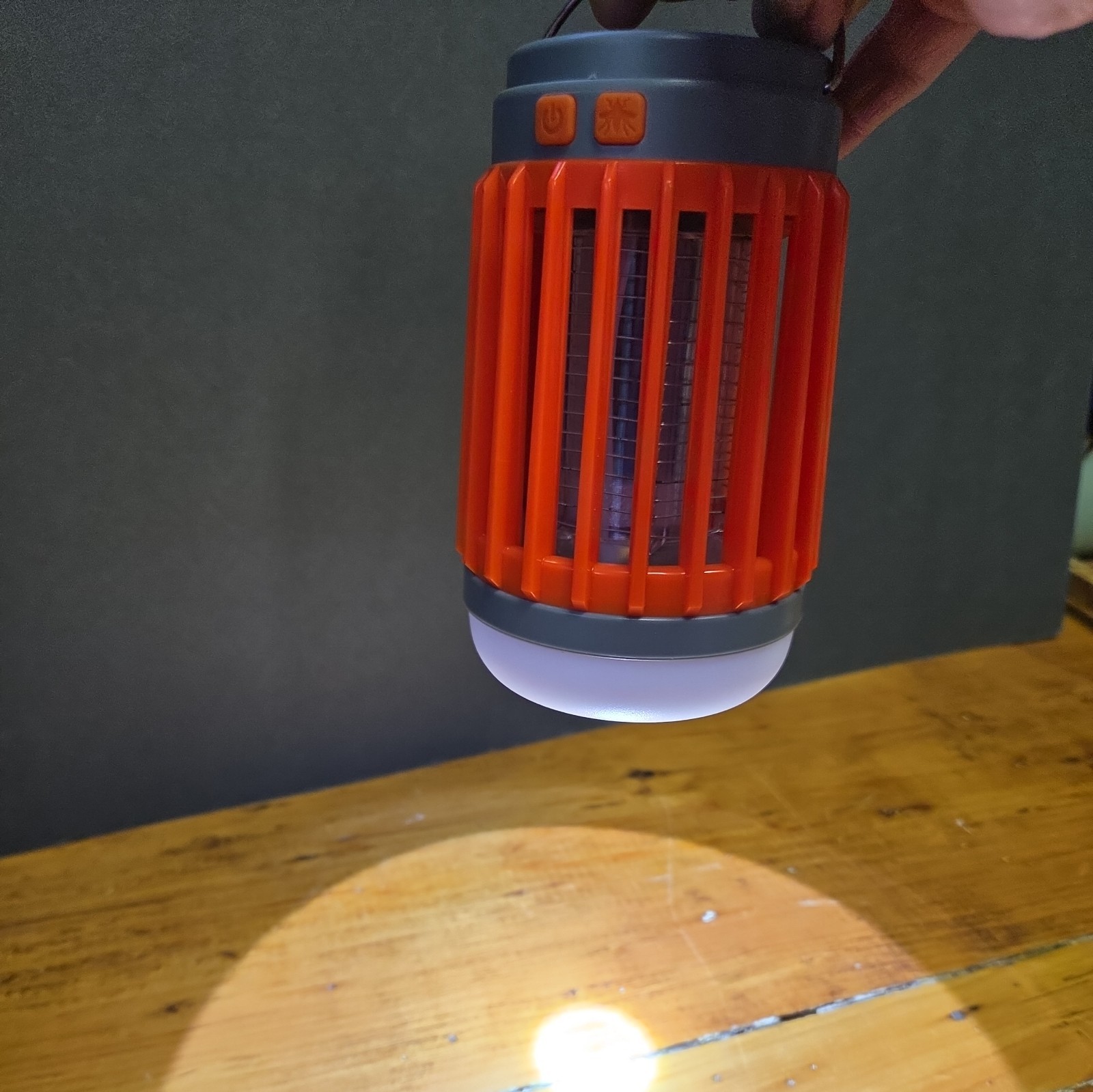 Solar Mosquito Killer Lamp USB Hanging Light Electronic Fly Bug Insect Zapper