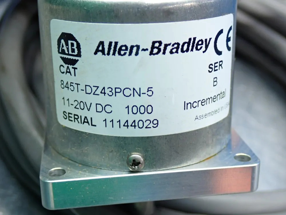 ALLEN BRADLEY 845T-DZ43PCN-5 OPTICAL INCREMENTAL ENCODER UNIT 05250080804