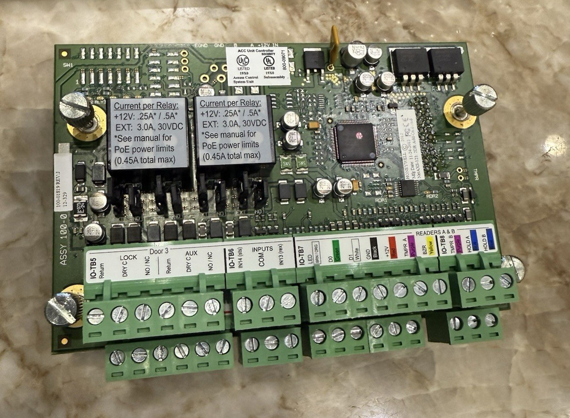 Honeywell NXD2 NetAXS-123 2 Door Add On Board web-Based Access Control NetAxs A5