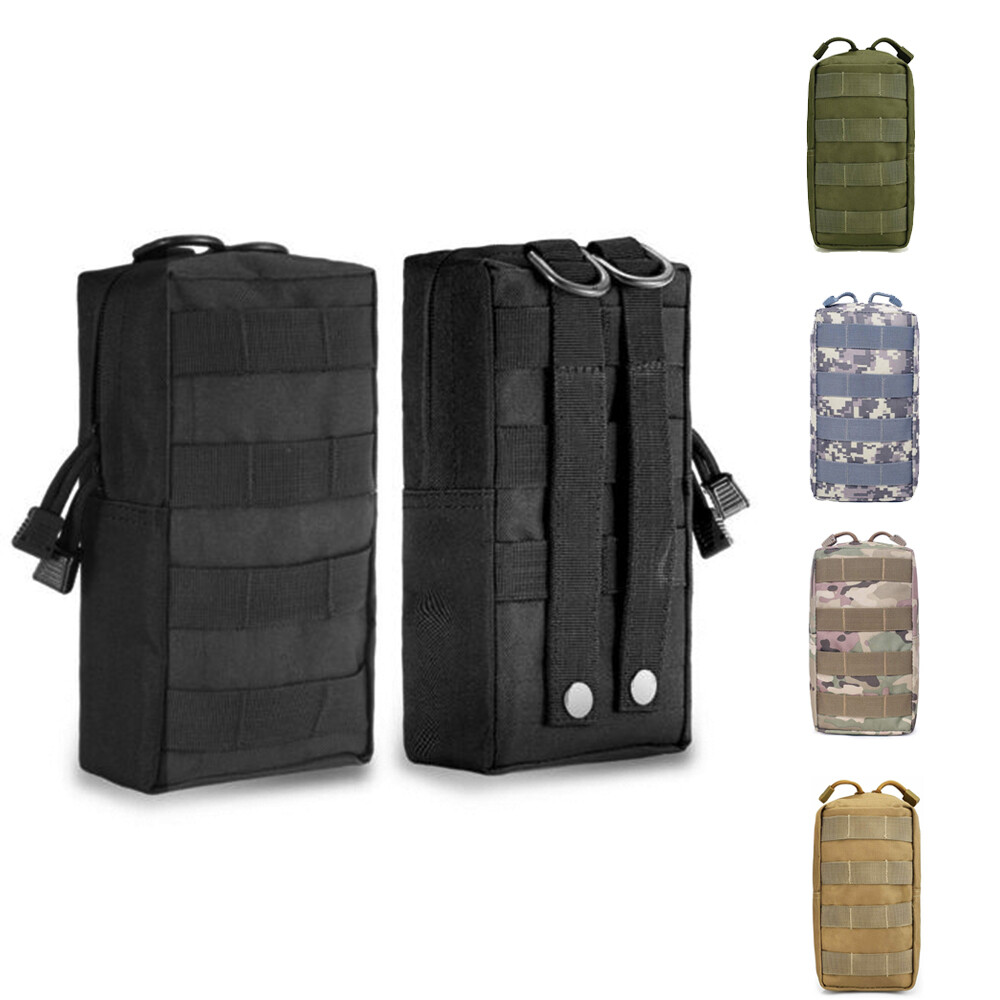 Tactical Molle Pouch Waist Pack Belt Bag Military Hiking EDC Utility Tool Pocket