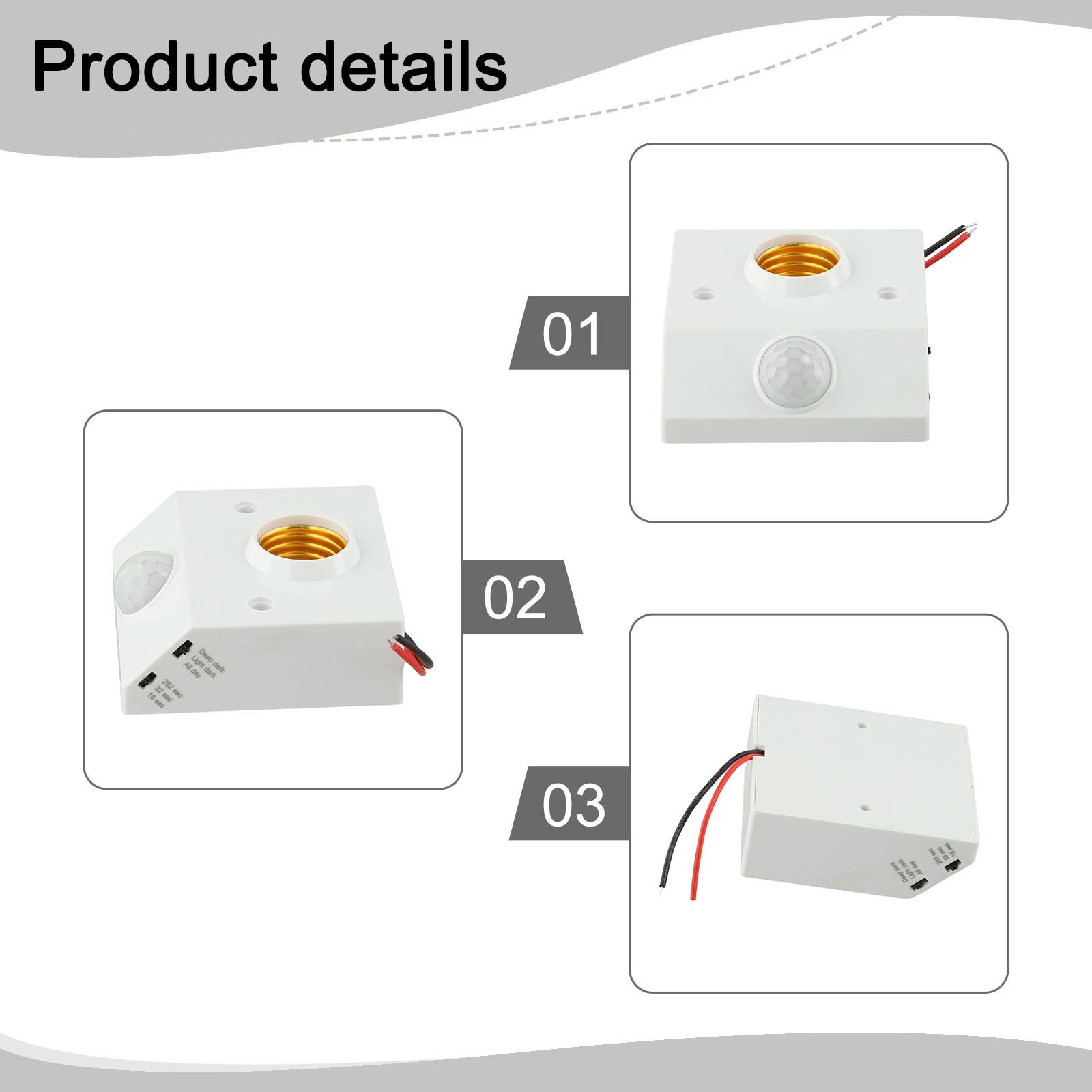 Energizing Solution The Intelligent E27 Infrared Sensor Light Fixture System