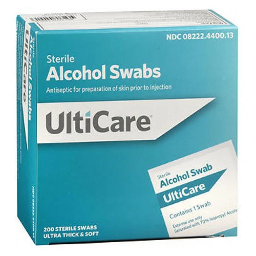 Sterile Alcohol Swabs 200 Count By Ulticare