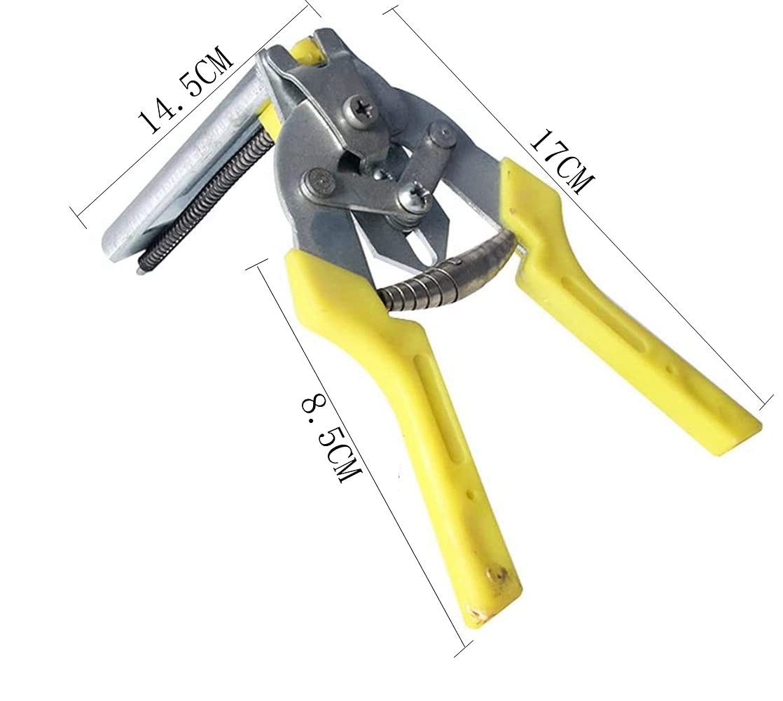 Treonca 1 Pcs 2021 Type M Nail Ring Pliers, Multifunction Cage Clamp Yellow