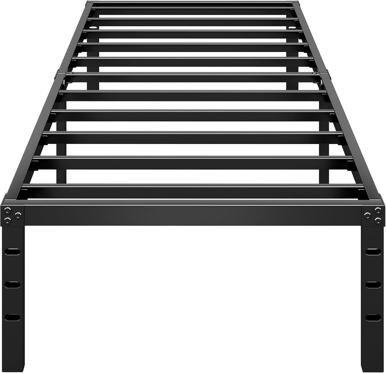 Metal Platform Bed Frame 14 Inch Tall,No Box Spring Needed,Full Size Bed