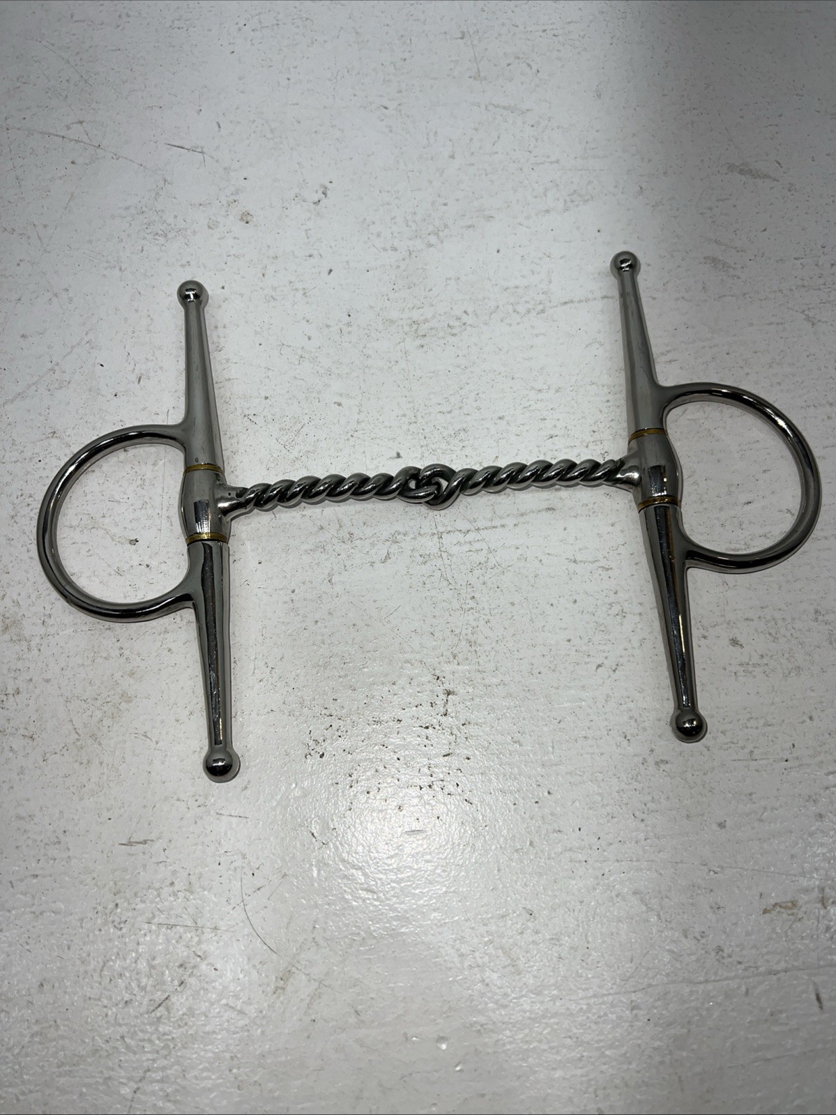 New Weaver SS Twisted Wire Full Cheek Bit 5” T-500