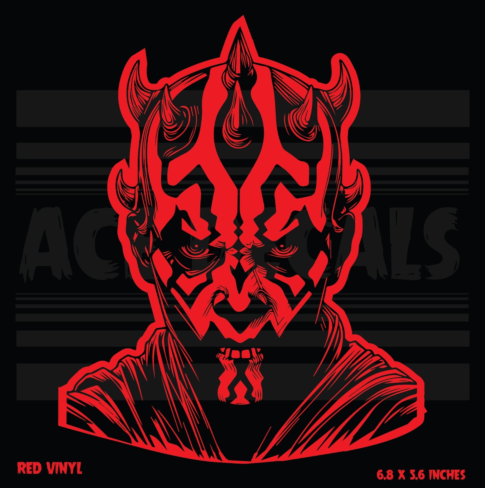 Darth Maul - Star Wars - Vinyl decal sticker