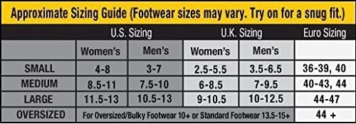 All Purpose Ice Traction Device, Rubber, L (Men's 10 -14) Extra Cleats